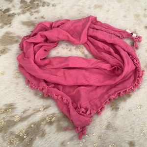 Abercrombie & Fitch Pink Scarf